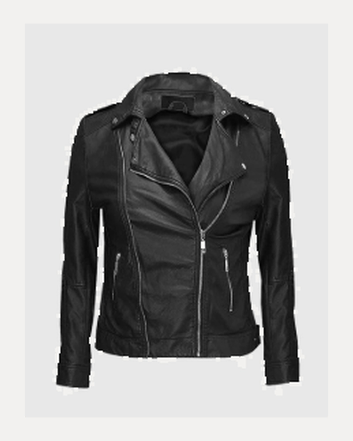 Lapel Biker Jacket