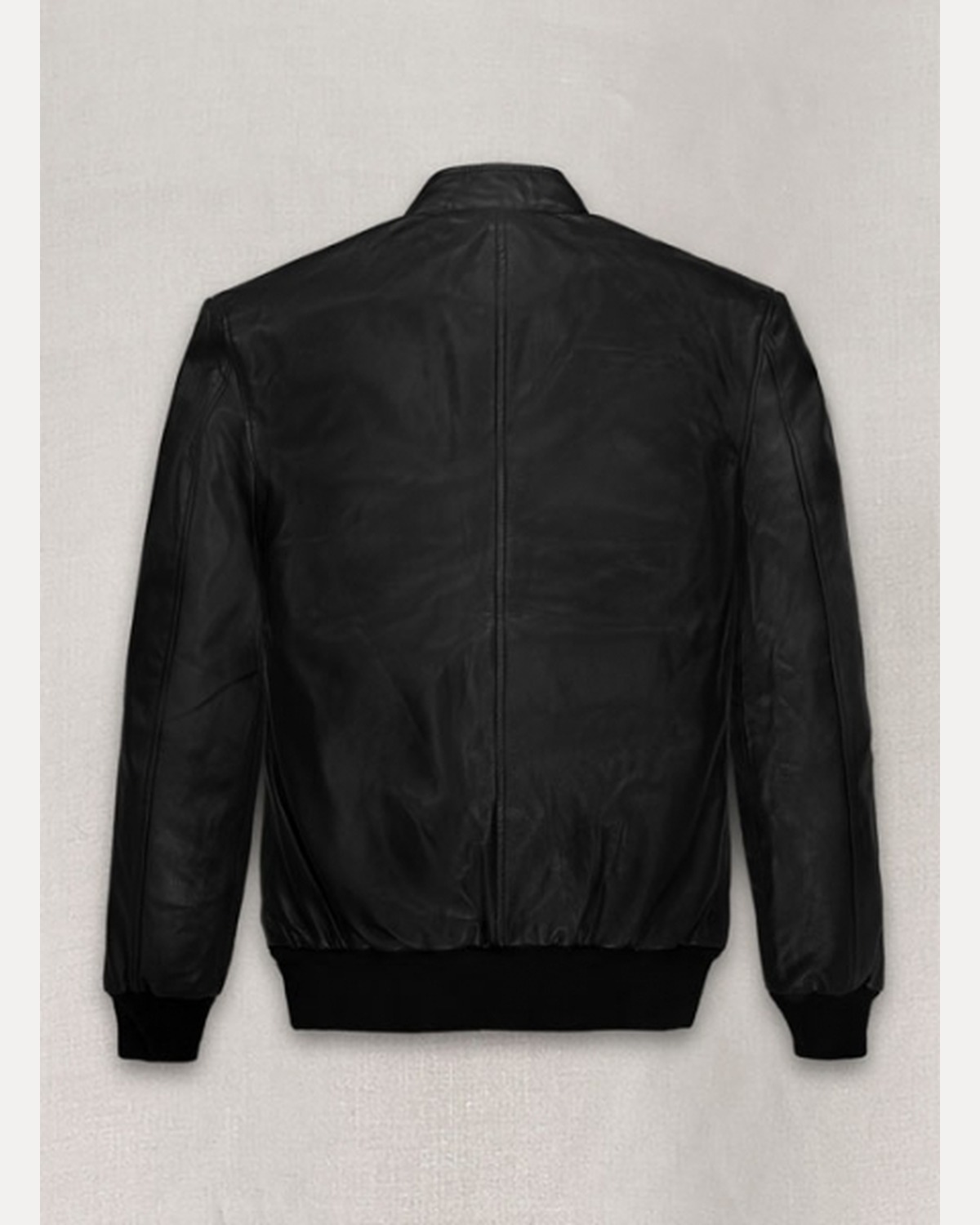 Leather Bomber Jacket