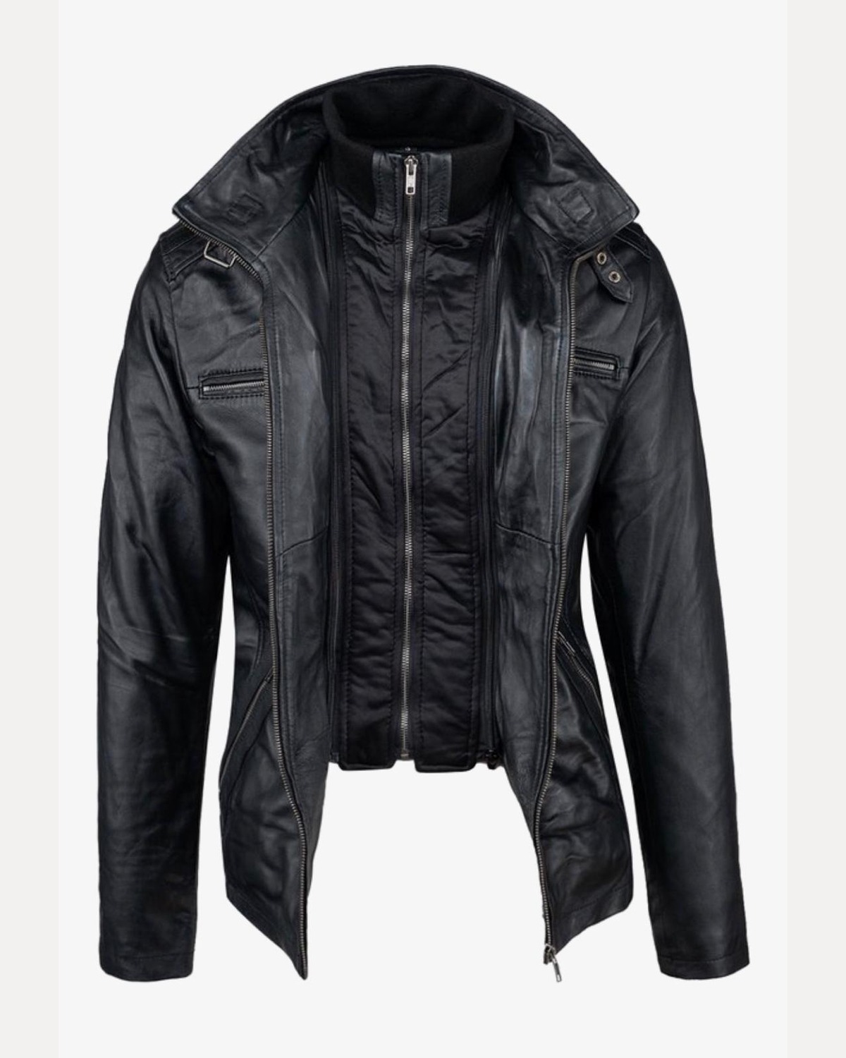 Layered Collar Jacket
